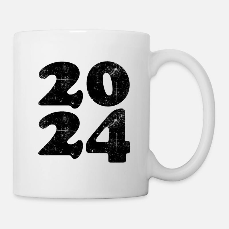 2024 Rétro - Mug blanc - blanc