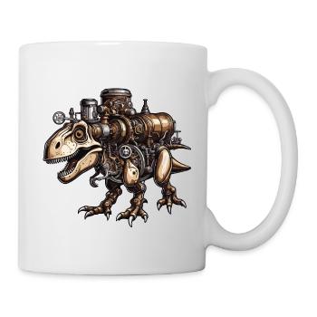 Dinosaure / Animal / Préhistorique / Reptile / Garçons - Mug blanc - blanc - Droite