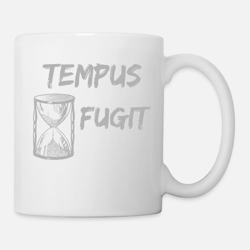 Tempus fugit - Mug blanc - blanc