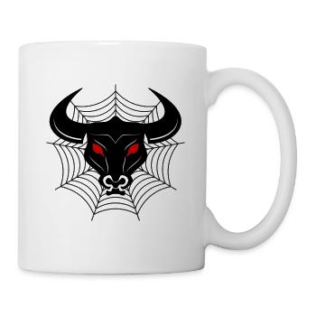 Spider Bull - Tasse - Weiß - Rechts