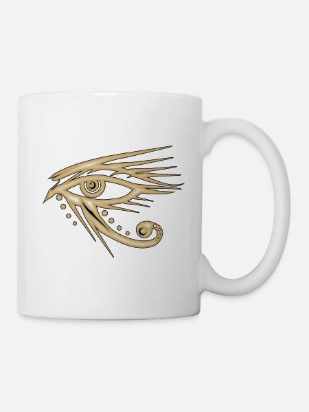 Œil d’Horus - Mug blanc - blanc