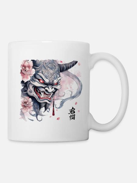 Japanese Hannya - Mug - white