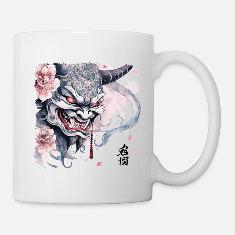 Japanese Hannya - Mug - white