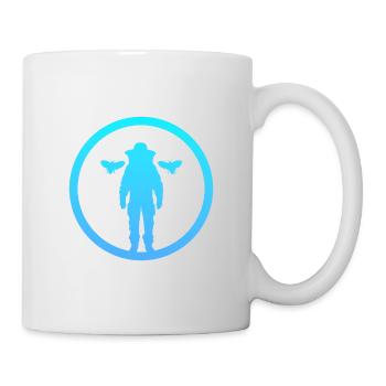 Bee Honeycomb Beekeeping - Mug - white - Right