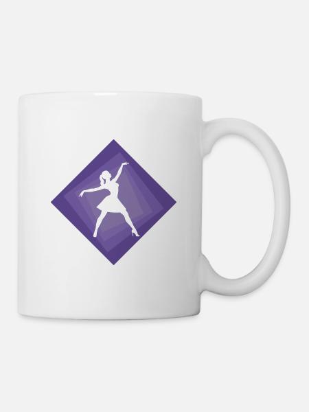 Ballett Ballerina Schwanensee - Tasse - Weiß