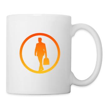 Banking Wall Street Businessman - Mug - white - Right