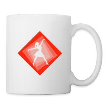 Ballet Ballet Danseuse Ballerine - Mug blanc - blanc - Droite