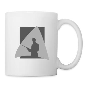 Billardkugel Billardspieler Billard - Tasse - Weiß - Rechts