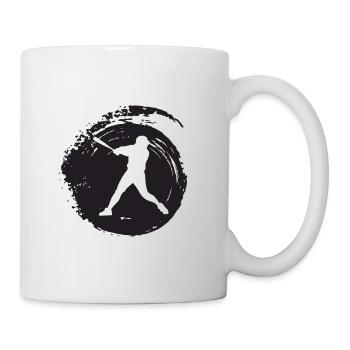 Baseball Softballspieler Baseball - Tasse - Weiß - Rechts
