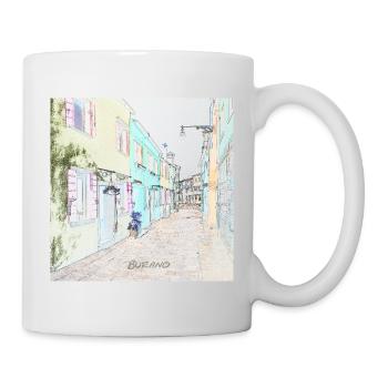 Burano, Venezia, Italy - Mug - white - Right