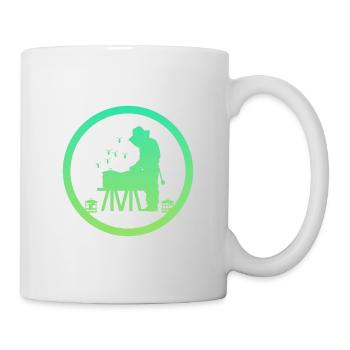 Abeilles Abeilles mellifères Abeilles - Mug blanc - blanc - Droite