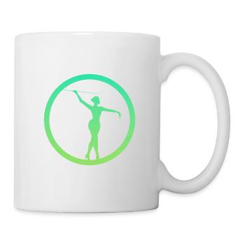 Dancing Baton, Baton, Twirling - Mug - white - Right
