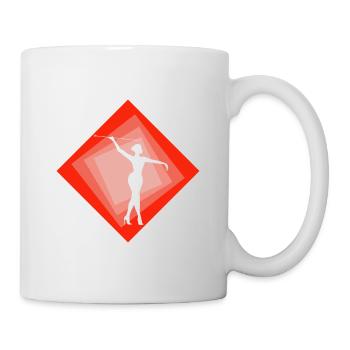 Baton Twirling Gymnastics Baton Twirling - Mug - white - Right