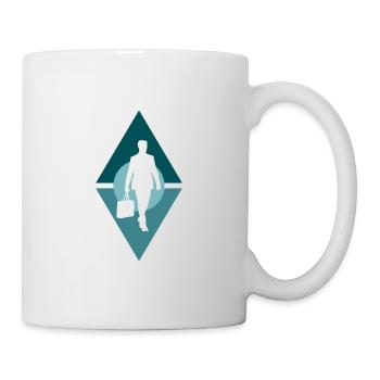 Bänker Business Businessman - Tasse - Weiß - Rechts
