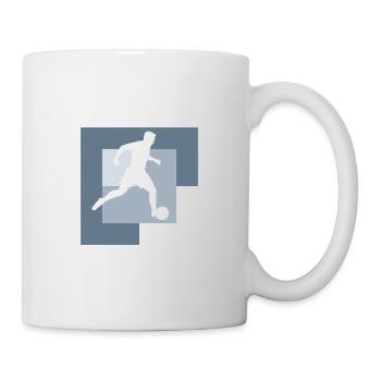Beach Soccer Strand Beach Soccer - Tasse - Weiß - Rechts