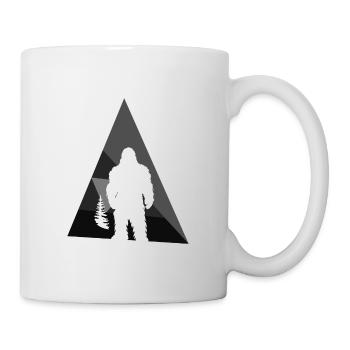 Bigfoot Lochness Big foot - Mug - white - Right