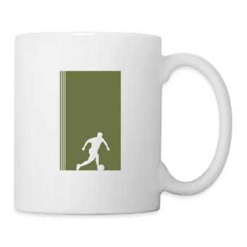 Joueur de Beach Soccer Beach Soccer - Mug blanc - blanc - Droite