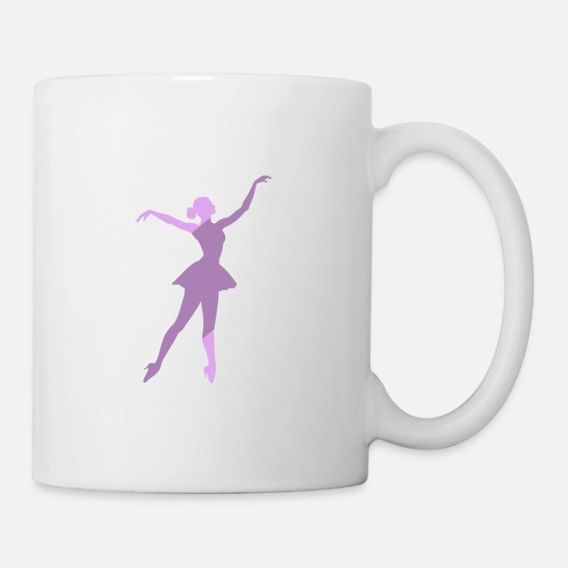 Danseuse de ballet Danseuse de ballet Danseuse de ballet - Mug blanc - blanc