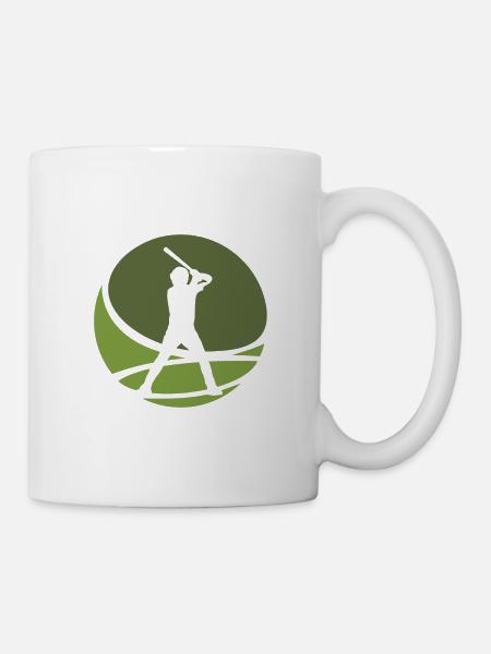 Baseballer Baseballspieler Baseballspieler - Tasse - Weiß
