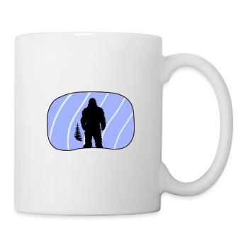 Big foot Bigfoot Big foot Lochness - Tasse - Weiß - Rechts