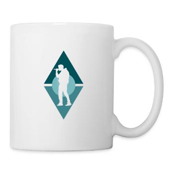 Beatboxing Beatbox DJ - Mug blanc - blanc - Droite