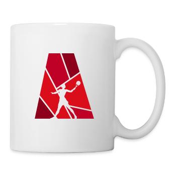Beach Tennis Beach Tennis Tennisspieler - Tasse - Weiß - Rechts