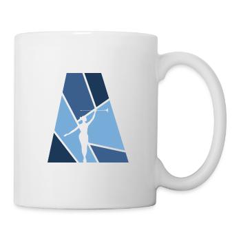 Bâton Twirling Twirling Rod Turning - Mug blanc - blanc - Droite