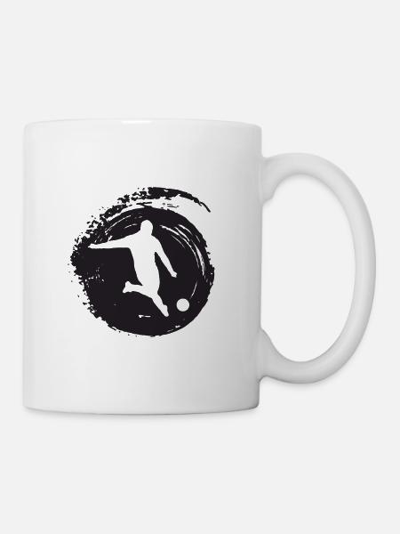 Fußballer Fußball Fußballer - Tasse - Weiß