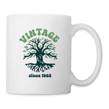 Millésime 1963 - Mug blanc - blanc - Droite