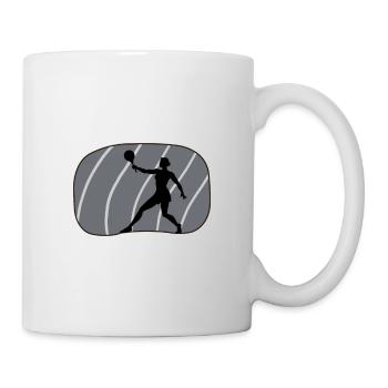 Strandtennis Beach Tennis Beach Tennis - Tasse - Weiß - Rechts