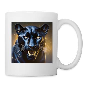 Black Panther of Light and Shadow - Mug - white - Right