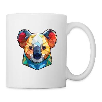 Koala Colorful Watercolor Animal Pet Illustration - Mug - white - Right