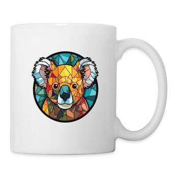 Koala Colorful Watercolor Animal Pet Illustration - Mug - white - Right