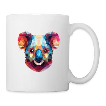 Koala Colorful Watercolor Animal Pet Illustration - Mug - white - Right