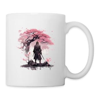 Sakura Samouraï - Mug blanc - blanc - Droite
