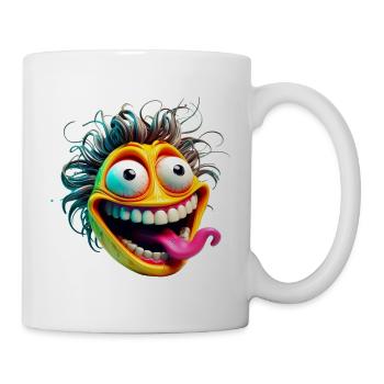 Mentally Unbalanced grimace XX - Mug - white - Right