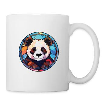 Panda Aquarelle Colorée Animal Illustration D’animaux De Compagnie - Mug blanc - blanc - Droite