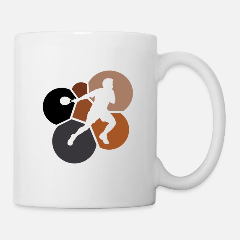 Squash Racket Squash Squash Player - Mug - white