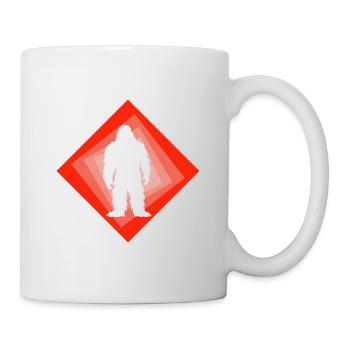 Big foot Yeti Big foot - Tasse - Weiß - Rechts