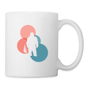 Big foot Big foot Big foot Yeti - Tasse - Weiß - Rechts