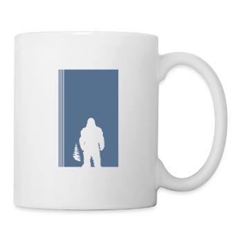 Big foot Yeti Yeti - Mug - white - Right