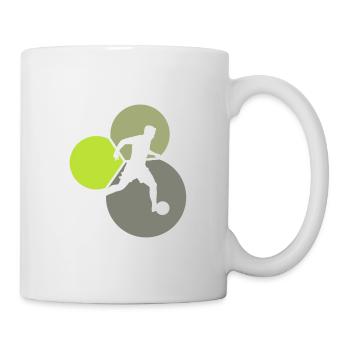 Ballon De Plage, Football De Plage, Football De Plage - Mug blanc - blanc - Droite
