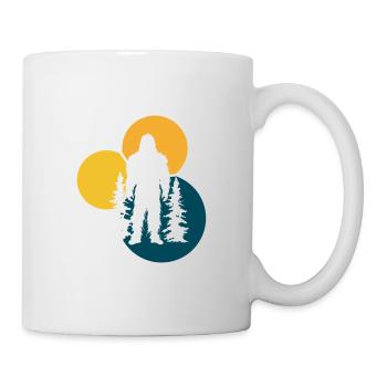 Big foot Big foot Lochness Yeti - Tasse - Weiß - Rechts