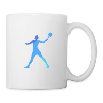 Tennis de plage Tennis de plage Tennis - Mug blanc - blanc - Droite