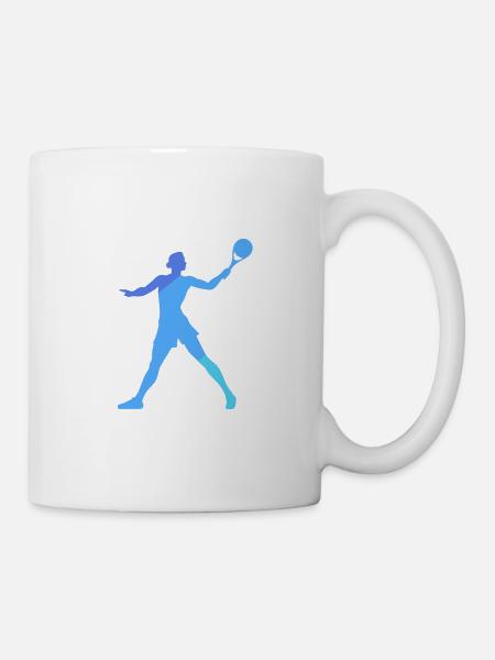 Beach tennis Beach tennis Tennis - Mug - white