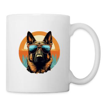 German Shepherd Cool - German Shepherd - Mug - white - Right