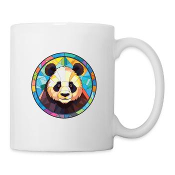 Panda Aquarelle Colorée Animal Illustration D’animaux De Compagnie - Mug blanc - blanc - Droite