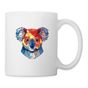 Koala Colorful Watercolor Animal Pet Illustration - Mug - white - Right