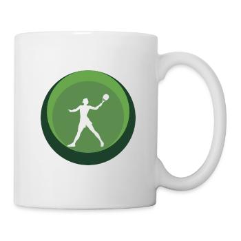 Tennis de plage Tennis de plage Tennis de plage - Mug blanc - blanc - Droite