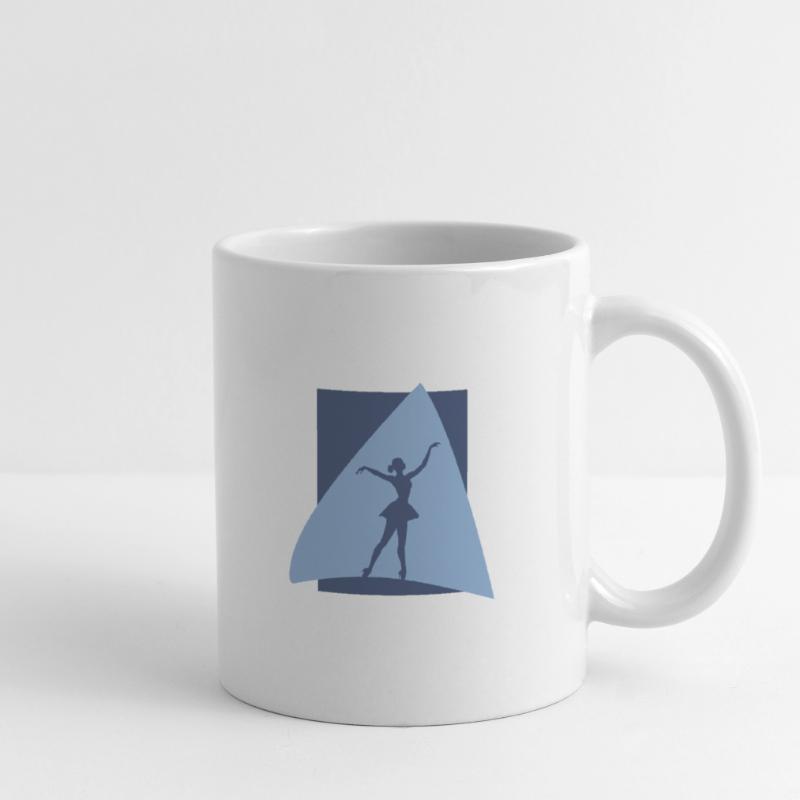 danseuse de ballet opéra danseuse de ballet Mug blanc